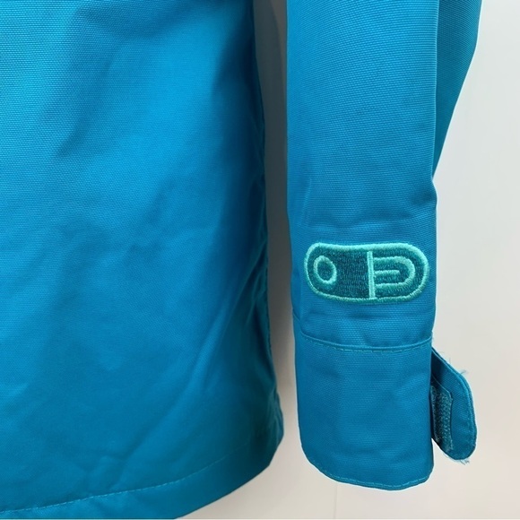 Airblaster Teal Plum Ski Snowboard High Collar Parka Jacket Women's sz  L - Picture 7 of 11